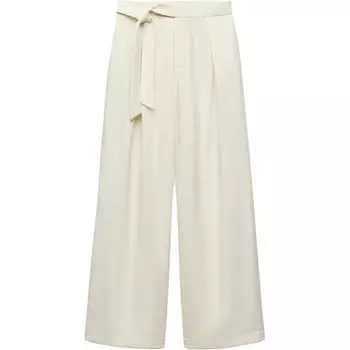 Повседневные брюки женские белые Zara