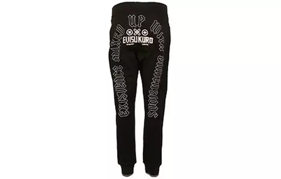 Повседневные брюки женские черные Evisu