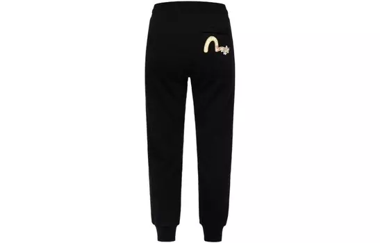 Повседневные брюки женские черные Evisu