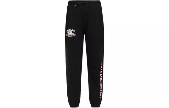 Повседневные брюки женские черные Evisu