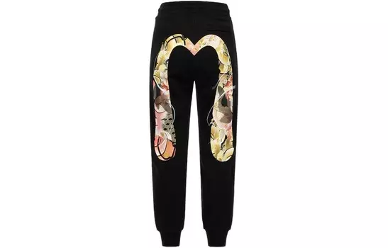 Повседневные брюки женские черные Evisu