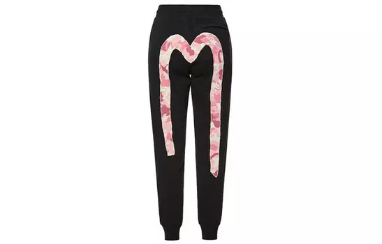 Повседневные брюки женские черные Evisu