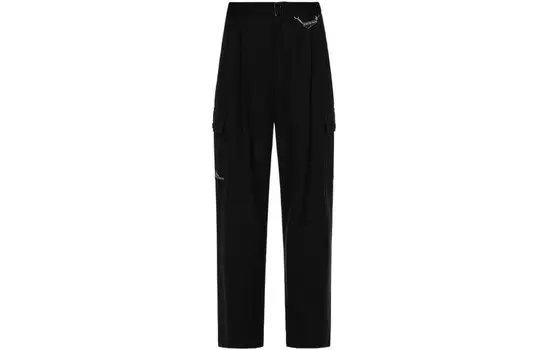 Повседневные брюки женские черные Evisu, черный