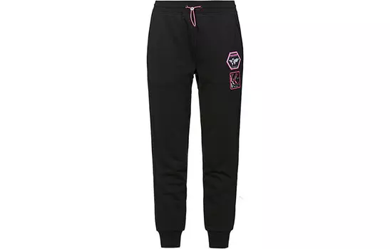 Повседневные брюки женские черные Evisu, черный