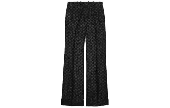 Повседневные брюки женские черные Gucci