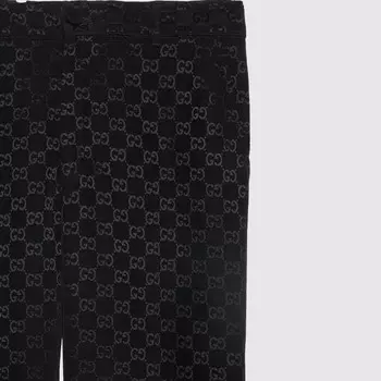 Повседневные брюки женские черные Gucci