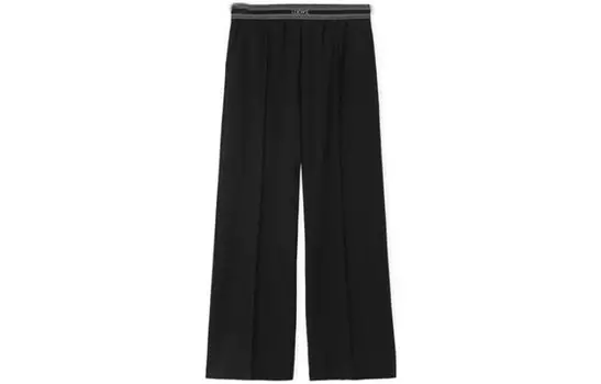 Повседневные брюки женские черные Loewe