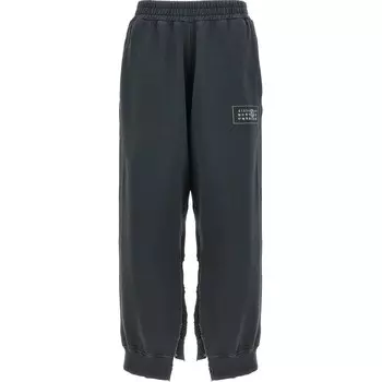 Повседневные брюки женские черные Mm6 Maison Margiela