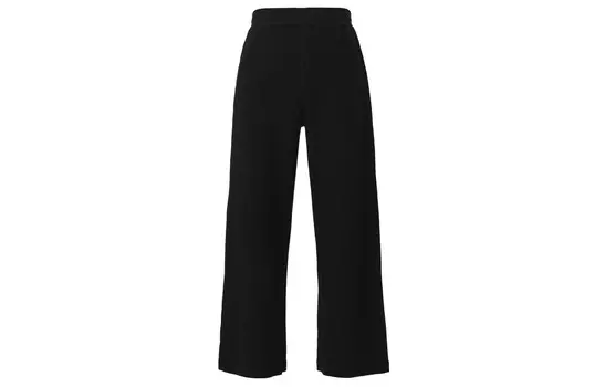 Повседневные брюки женские черные Uniqlo
