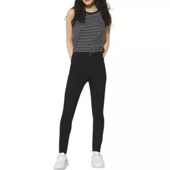 Повседневные брюки женские черные Uniqlo