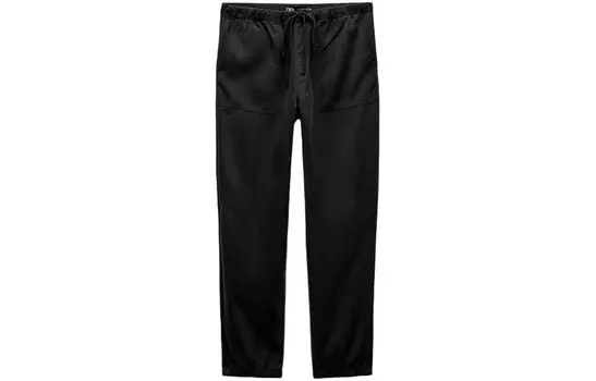 Повседневные брюки женские черные Zara