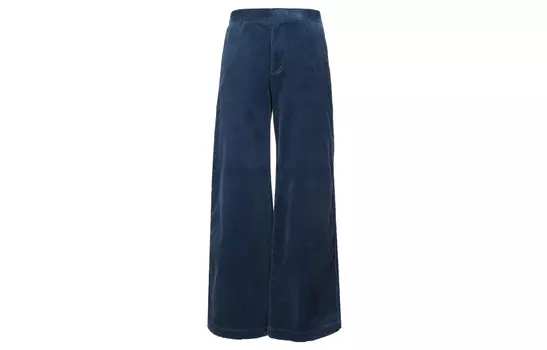 Повседневные брюки женские цвета морской волны Uniqlo