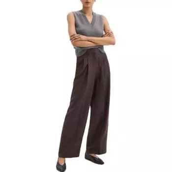 Повседневные брюки женские цвета орех THEORY, Walnut