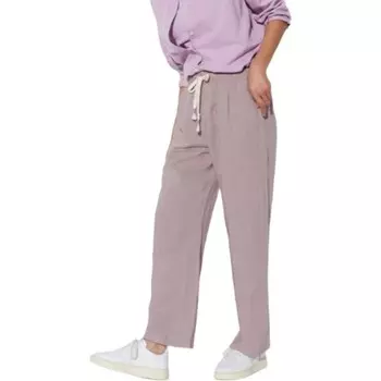 Повседневные брюки женские фиолетовые Uniqlo
