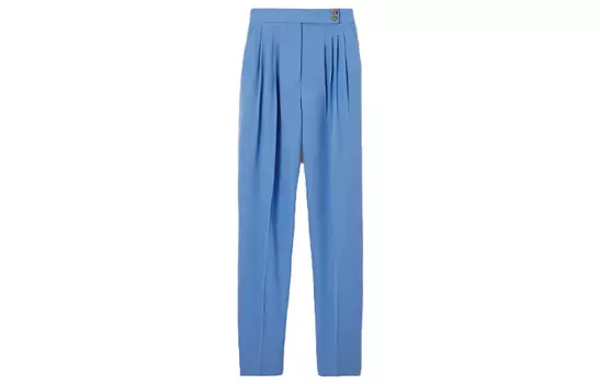 Повседневные брюки женские кобальтовые Burberry, Cobalt