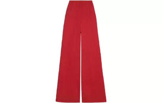 Повседневные брюки женские красные Balenciaga