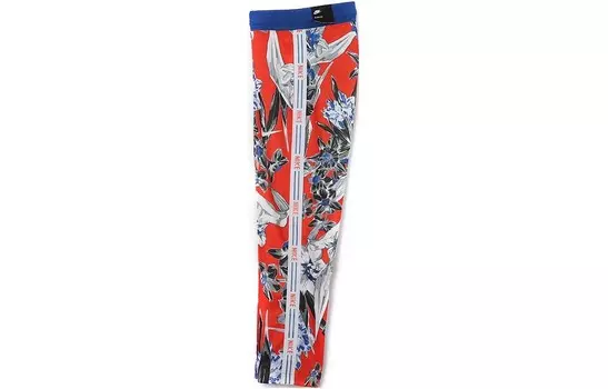 Повседневные брюки женские красные Nike