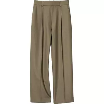 Повседневные брюки женские оливковые Uniqlo
