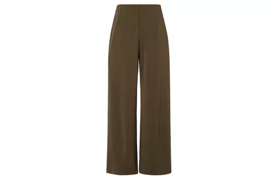 Повседневные брюки женские оливковые Uniqlo