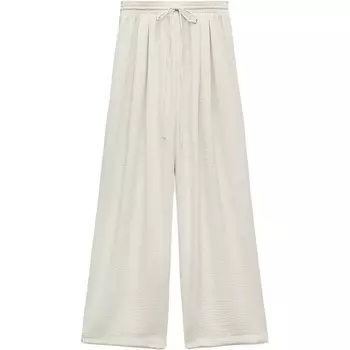 Повседневные брюки женские песочные Zara