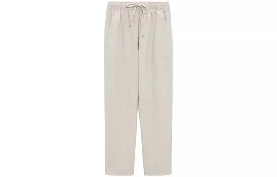 Повседневные брюки женские песочные Zara