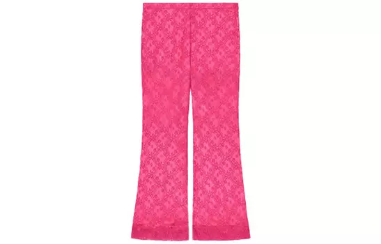 Повседневные брюки женские розовые Gucci
