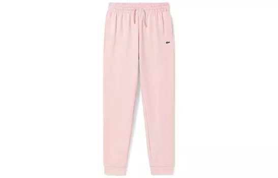 Повседневные брюки женские розовые Lacoste