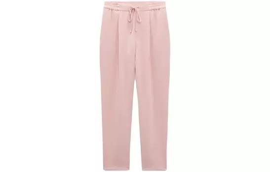 Повседневные брюки женские розовые Zara