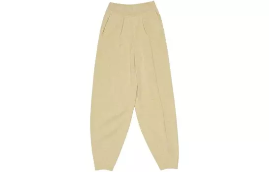 Повседневные брюки женские рыжевато-желтые Loro Piana