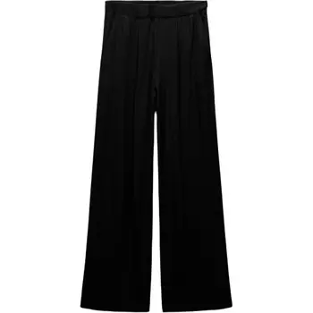 Повседневные брюки женские серии ZW черного цвета Zara