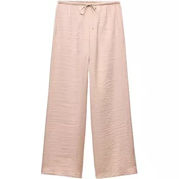 Повседневные брюки женские серии ZW розового цвета Zara