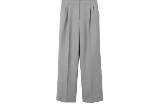 Повседневные брюки женские серые Burberry