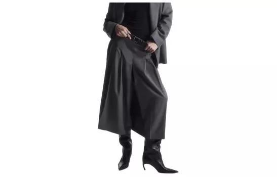 Повседневные брюки женские серые Cos