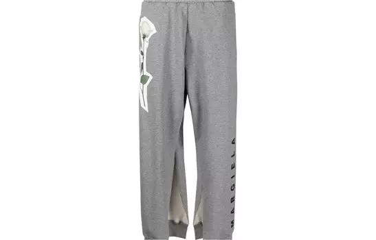 Повседневные брюки женские серые Mm6 Maison Margiela