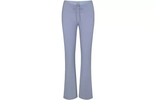 Повседневные брюки женские серые/синие Skims