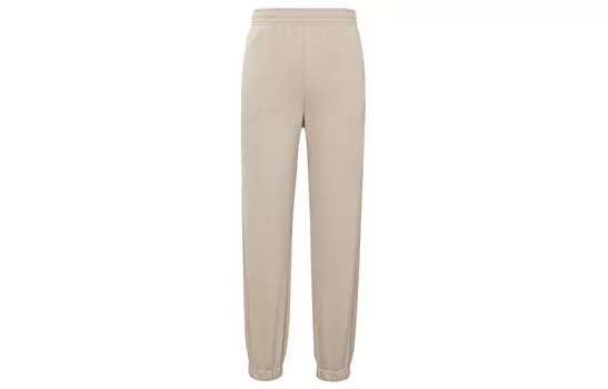 Повседневные брюки женские светло-бежевые Uniqlo