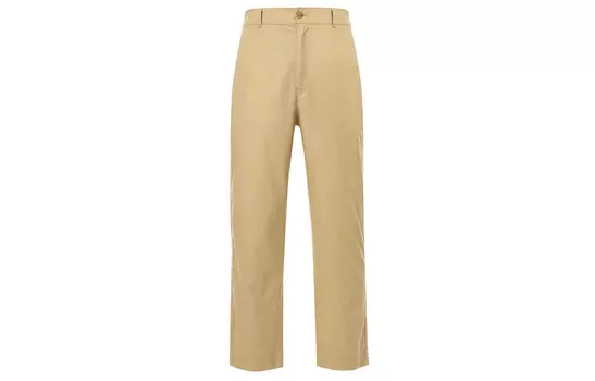 Повседневные брюки женские темно-бежевые Uniqlo