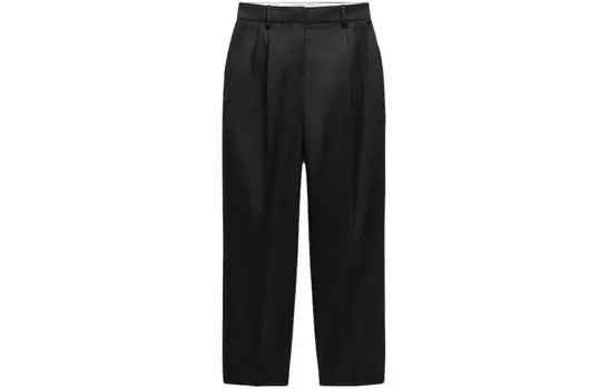 Повседневные брюки женские темно-серые Zara