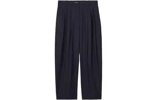 Повседневные брюки женские темно-синие Cos