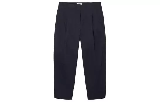 Повседневные брюки женские темно-синие Cos