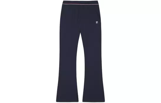 Повседневные брюки женские темно-синие Fila