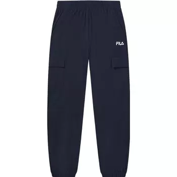 Повседневные брюки женские темно-синие Fila