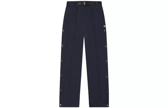 Повседневные брюки женские темно-синие Fila