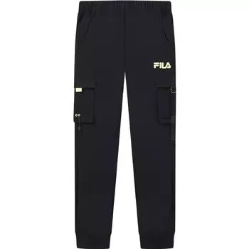 Повседневные брюки женские темно-синие Fila