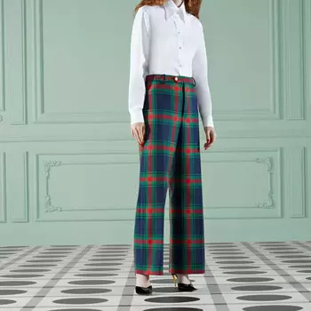 Повседневные брюки женские темно-синие Gucci