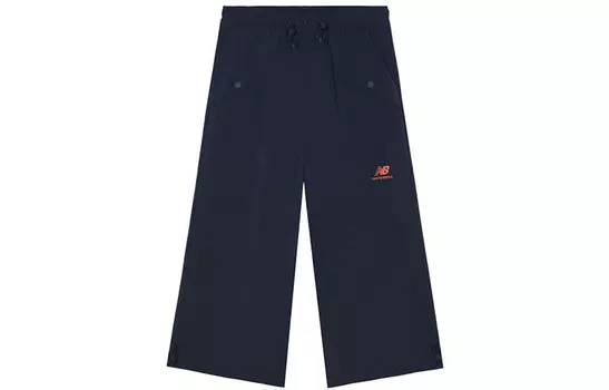 Повседневные брюки женские темно-синие New Balance