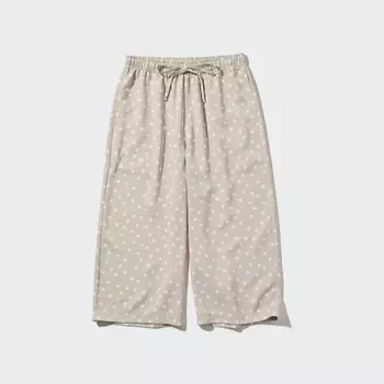 Повседневные брюки женские Uniqlo, светло-бежевый