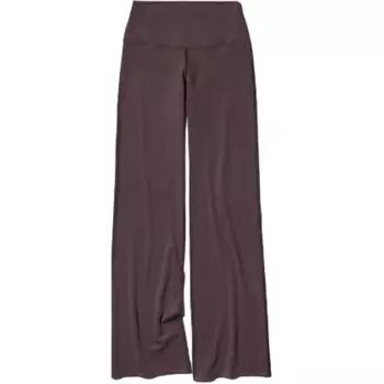 Повседневные брюки женские Uniqlo, темно-коричневые