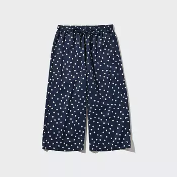 Повседневные брюки женские Uniqlo, темно-синий