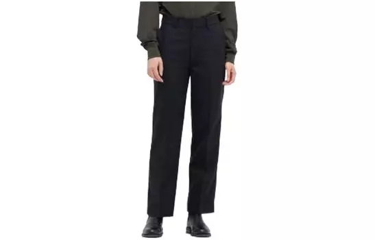 Повседневные брюки женские Uniqlo, темно-синий